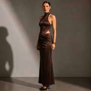 The Alessia Satin Dress